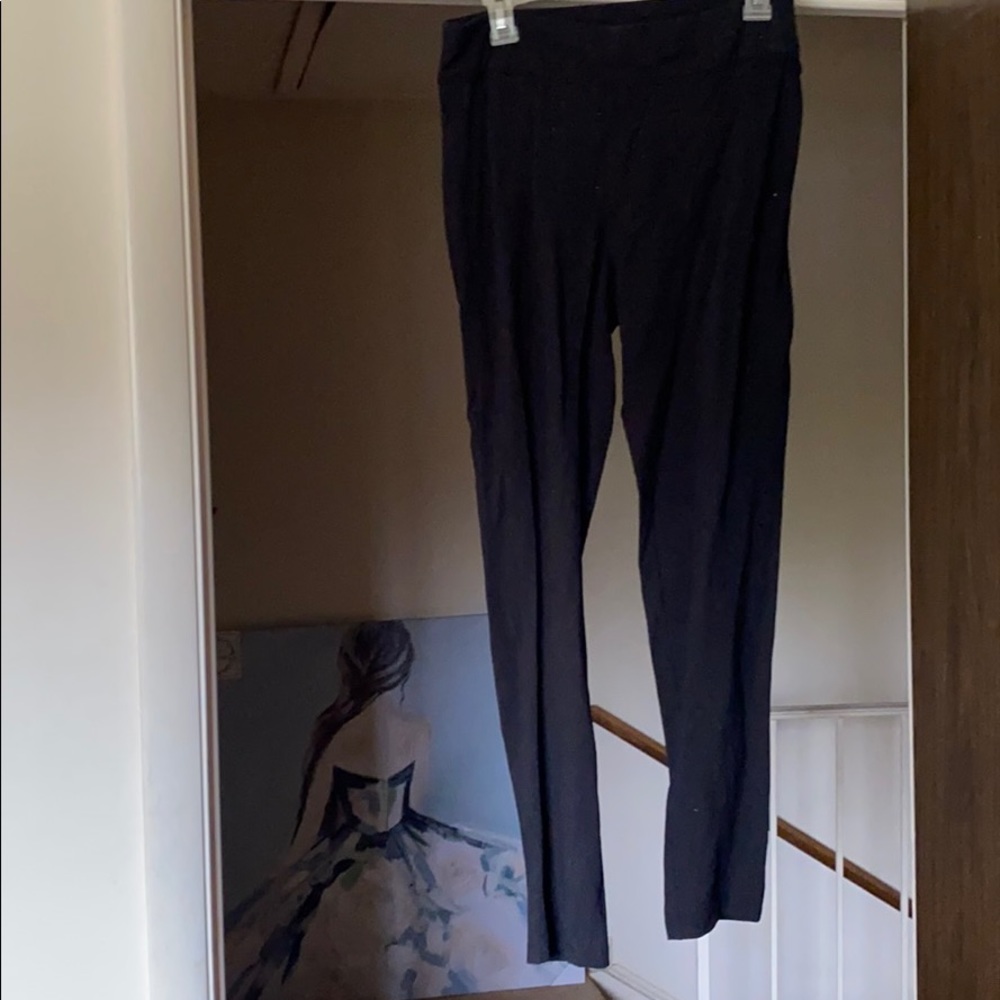 Susan Graver WVC black cotton pants.